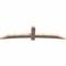 Ekena Millwork Bellingham Smooth Timber Gable Bracket, Douglas Fir, 96"W x 24"H x 3 1/2"D x 5 1/2"F, 6/12 Pitch GBW096X24X0406BEL00SDF - alternate 5